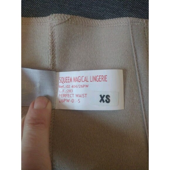 Squeem Women's Perfect Waist Trainer Compression Corset Beige XS - Picture 5 of 6